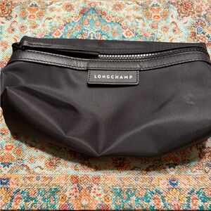 Longchamp Black Toiletry Bag
